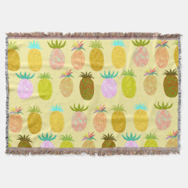 Cobertor Juicy Pineapple Pattern