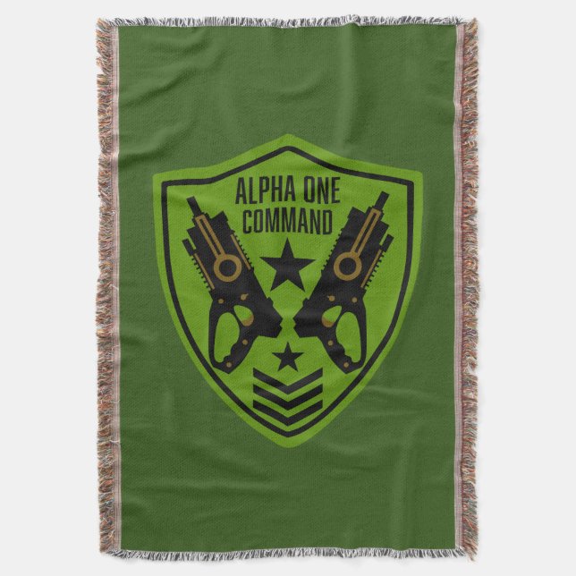 Cobertor Kids Toy Dart Gun Batalha (Frente Vertical)