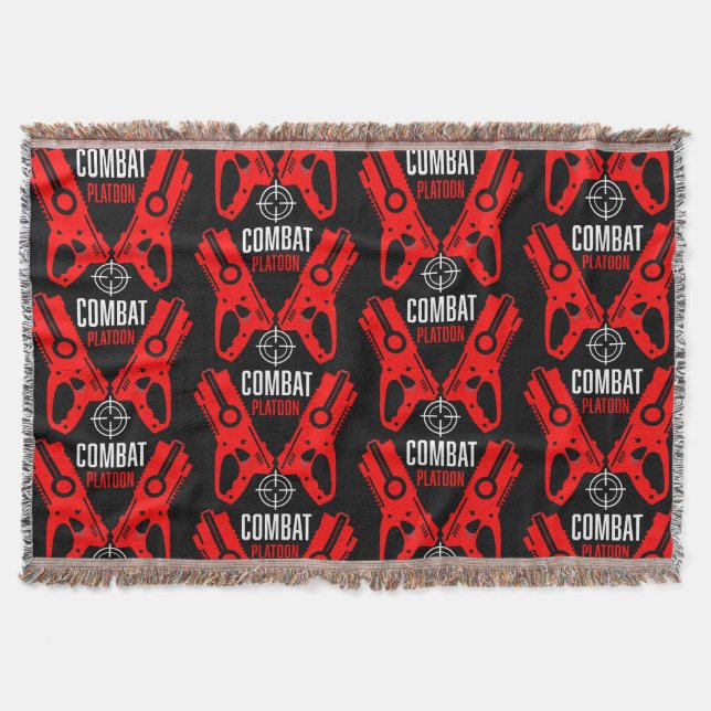 Cobertor Kids Toy Gun Batalha Natal (Frente)