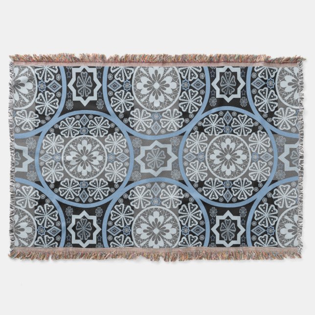 Cobertor Lace romântico: Abstrato brilhante. (Frente)