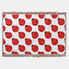 Cobertor Ladybug Pattern