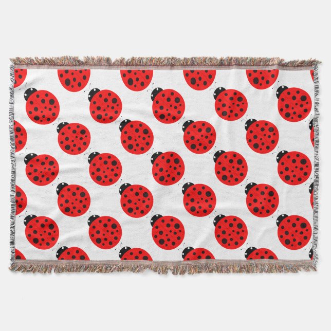 Cobertor Ladybug Pattern (Frente)