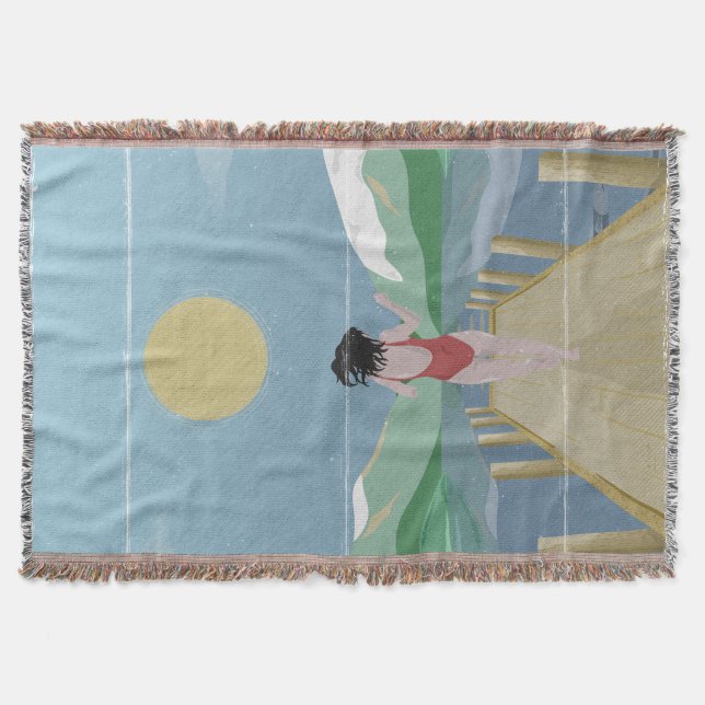 Cobertor Lago Rotoiti Nova Zelândia (Frente)