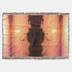 Cobertor Lago Sunset, praia litoral Peach Orange