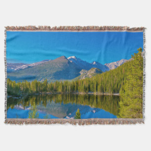 Cobertor Lago Urso no Parque Nacional de Rocky Mountain