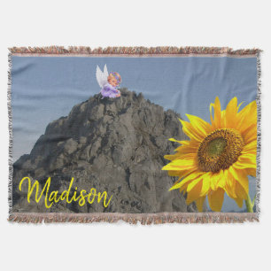 Cobertor Lâmpada do Anjo de Girassol