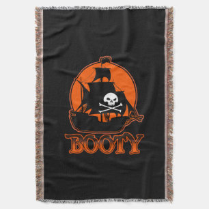 Cobertor Lançamento de Booton Pirata de Halloween