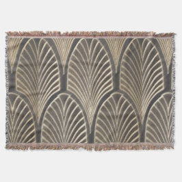 Cobertor Lance da cobertura do fã do art deco