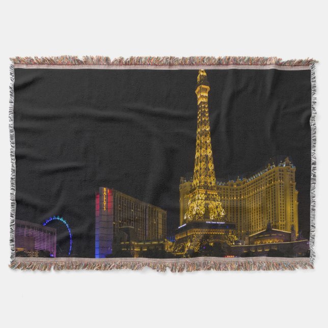 Cobertor Las Vegas à noite (Frente)