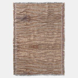 Cobertor latido de árvore refletido