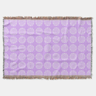 Cobertor Lavanda Mandala