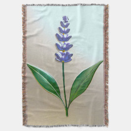 Cobertor Lavendel Blume in glänzender Eleganz