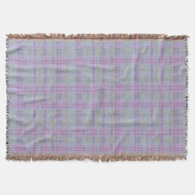 Cobertor Lavender Plaid Harmony  (Frente)