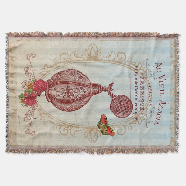 Cobertor Le Parfum III - Throw Blanket (Frente)