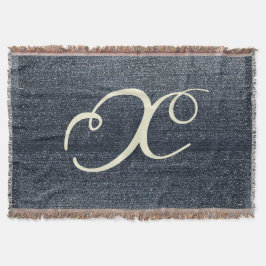 Cobertor Legal aparência de Denim