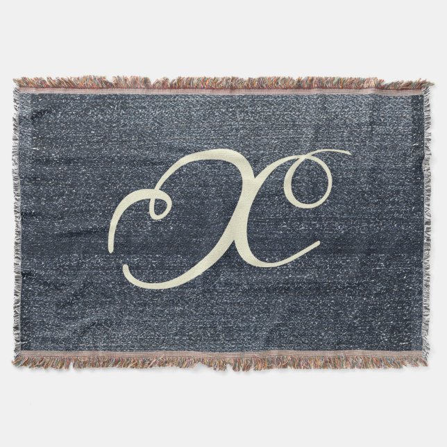 Cobertor Legal aparência de Denim (Frente)