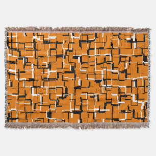 Cobertor LEGAL Cor-de-Cor-de-Laranja Branco