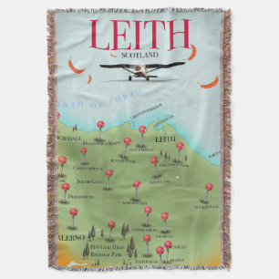 Cobertor Leith Scotland Vintage