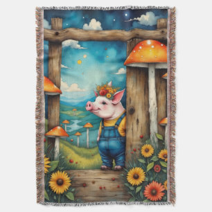 Cobertor Leitura Whimsical