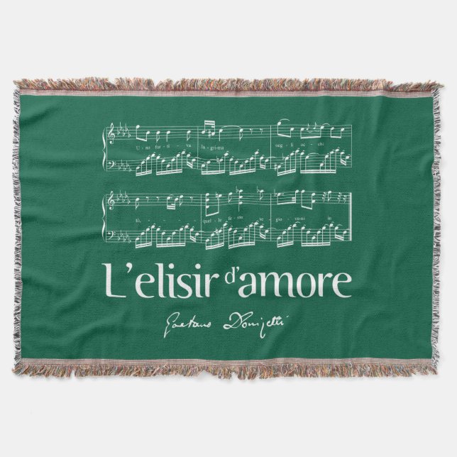 Cobertor L'elisir d'amore 2 (Frente)