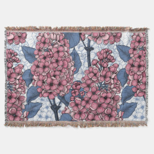 Cobertor Lilac em rosa e azul