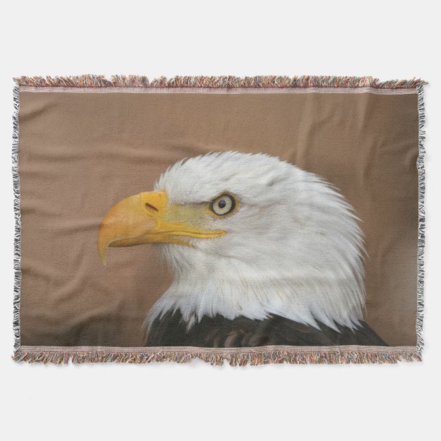 Cobertor Linda águia careca (Frente)