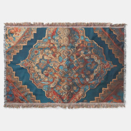 Cobertor Linda Coleção Moderna de Padrão Persa