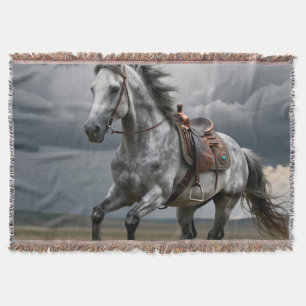 Cobertor Lindo, cavalo, natureza, jogar