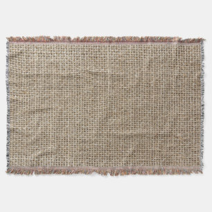 Cobertor Linen Bruto: Tecido natural texturizado.