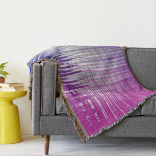 Cobertor linhas cruzadas