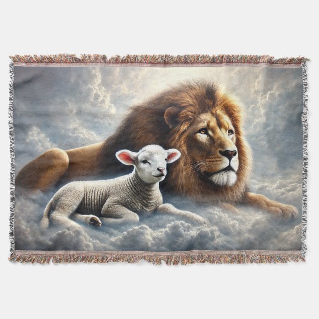 Cobertor Lion e Lamb (Frente)