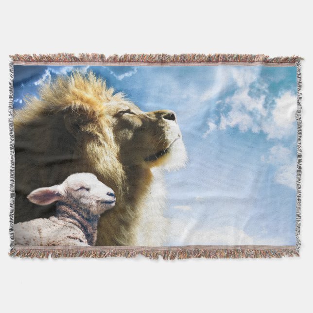 Cobertor Lion e Lamb (Frente)