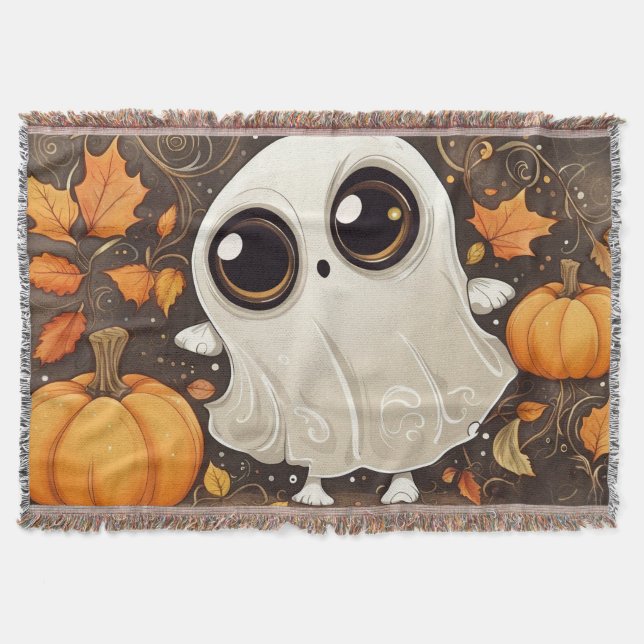 Cobertor Little Halloween Ghost (Frente)