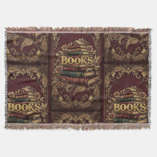 Cobertor Livros Amantes de Livros Escritores Leitores Bibli