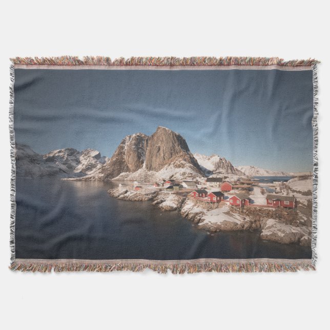 Cobertor Lofoten Islands Norway (Frente)