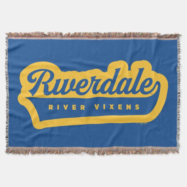 Cobertor Logo Riverdale River Vixens (Frente)
