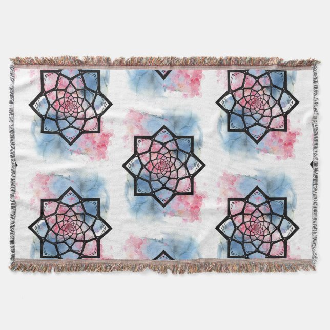 Cobertor Lotus Mandala (Frente)