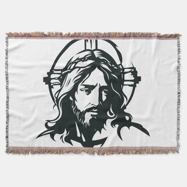 Cobertor love, Jesus, God, Church, Religious, Bicle (Frente)