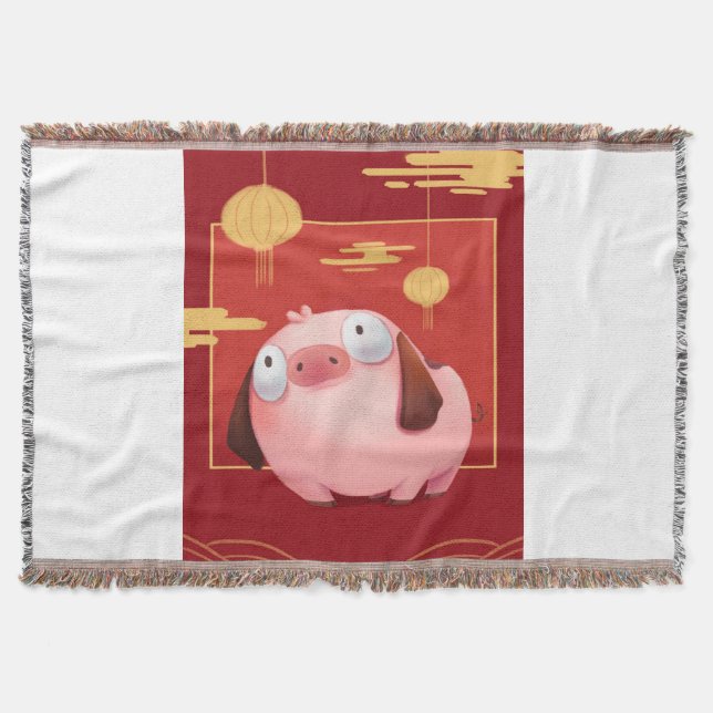 Cobertor Lover De Pig_Pig (Frente)