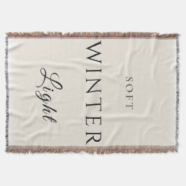 Cobertor Luz de inverno suave