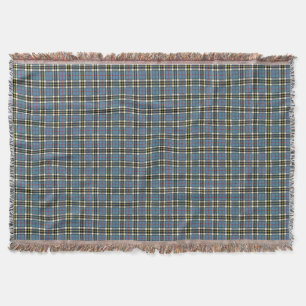 Cobertor Luz de Thompson do clã - Tartan escocês azul