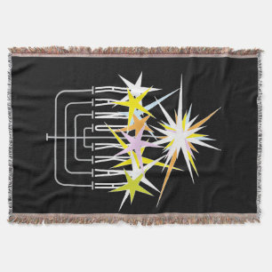 COBERTOR LUZES HANUKKAH