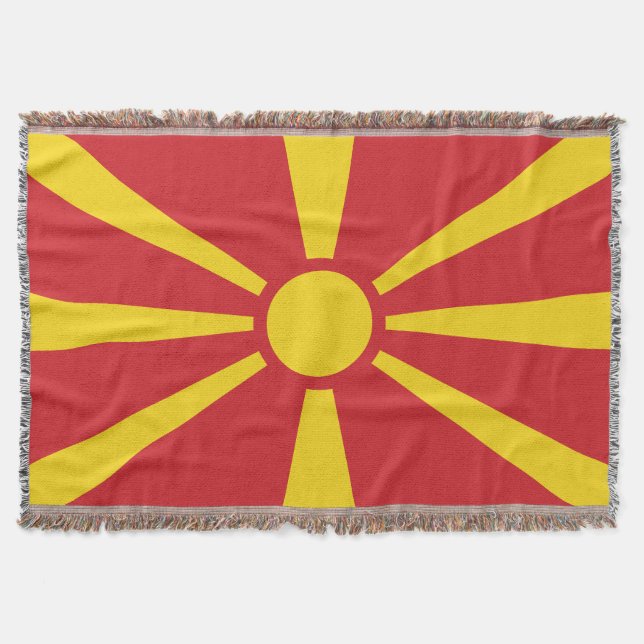 Cobertor Macedônia do Norte (Frente)