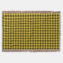 MacLeod Clan Yellow e Black Scottish Tartan