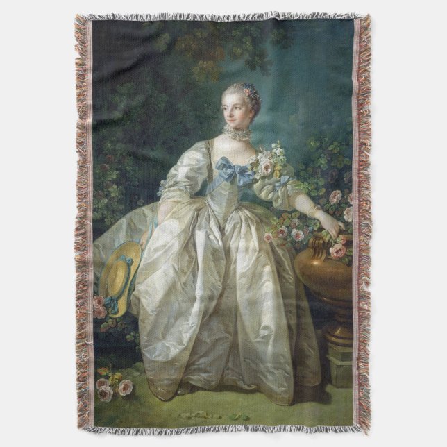 Cobertor Madame Bergeret 1766 Boucher (Frente Vertical)