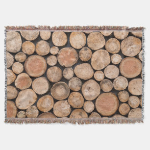 Cobertor madeira bonita