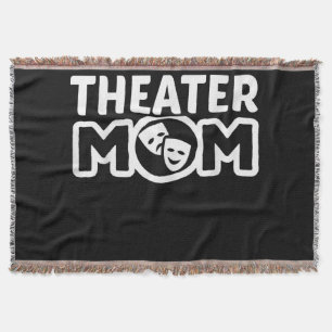 Cobertor Mãe do Teatro Lover de teatro em exercício