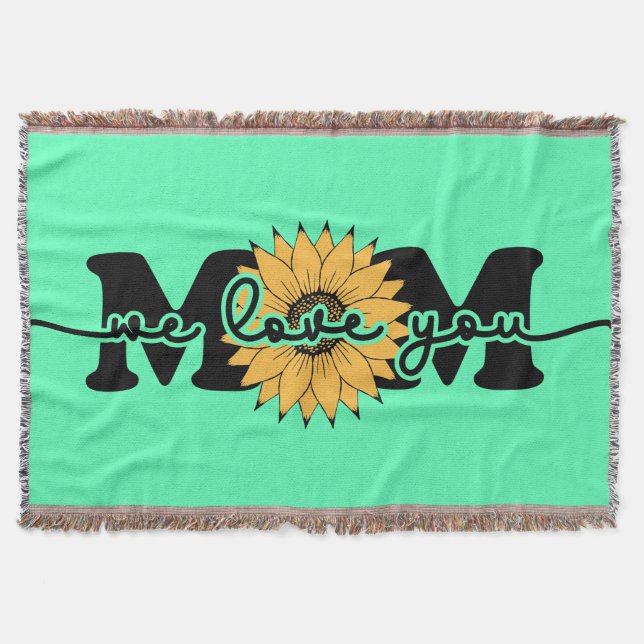 Cobertor Mãe Eu Te Amo Dia de as mães-43250 (Frente)
