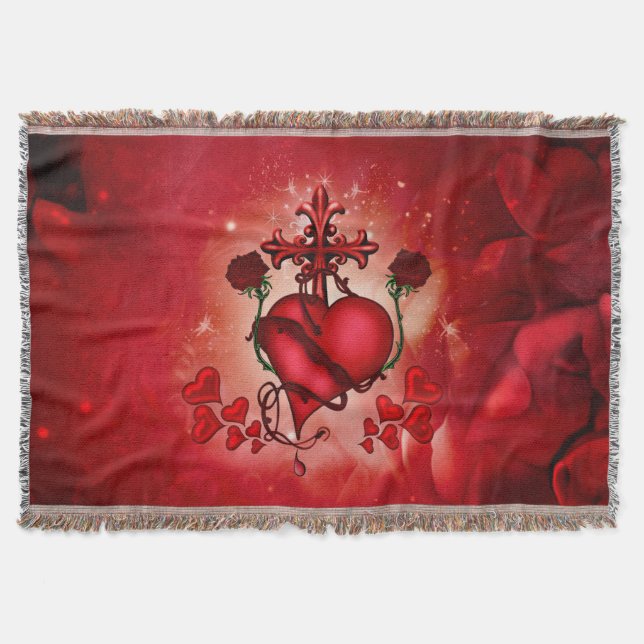 Cobertor Magnífico coração (Frente)