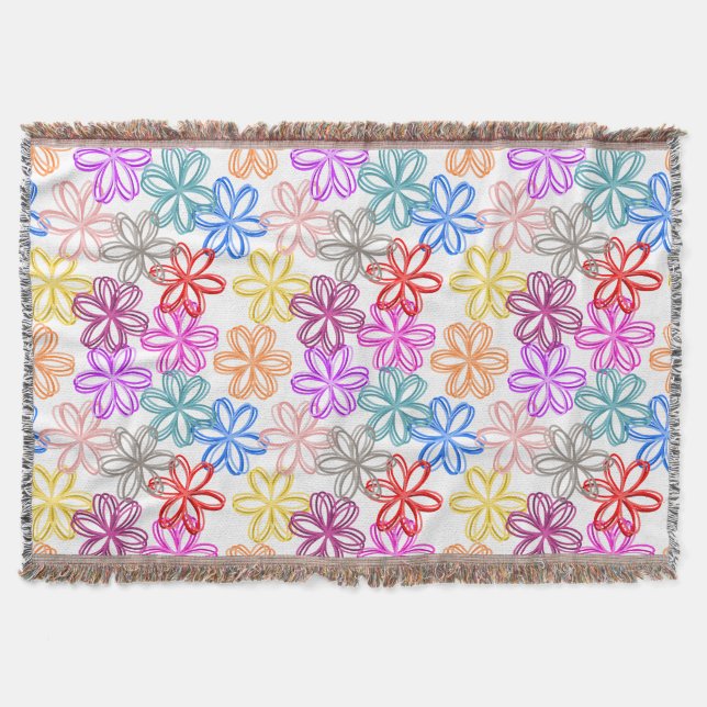 Cobertor Maiores Flores (Frente)